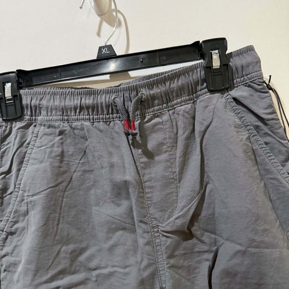Treasure  Bond Jogger Pants Kids Size 14 Grey Drawstring Elastic Waist Utility
